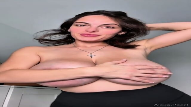 Huge Tit Brunette JOI